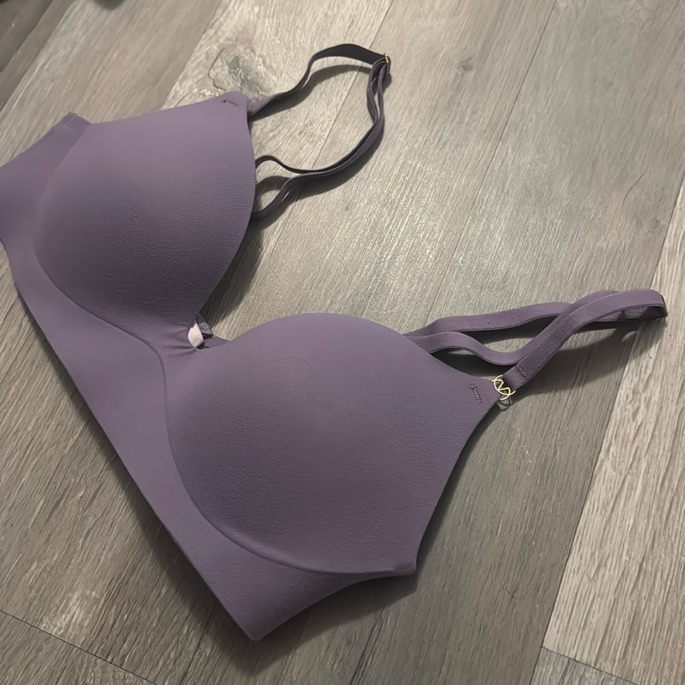 Brand new bra worn ones wrong size 32 c wireless Victoria’s Secret padded bra